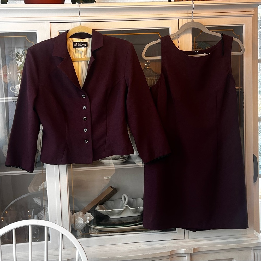 All That Jazz Deep Burgundy Attire